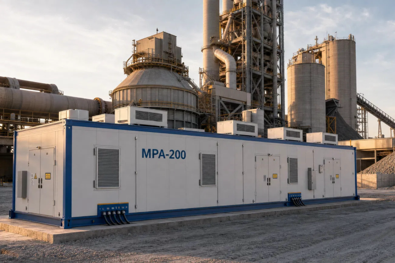 Cement Industry E-House Solution