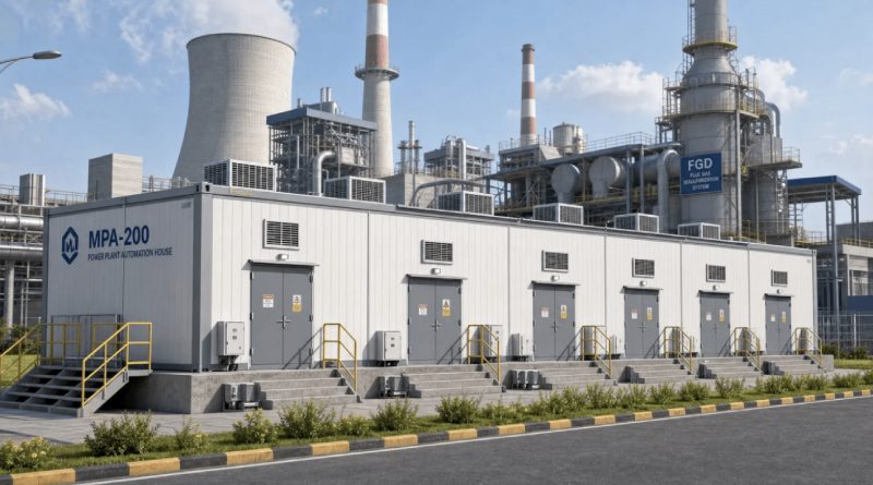 Power Plant E-House Solution