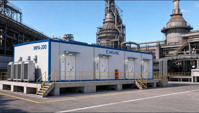Steel Industry E-House Solution